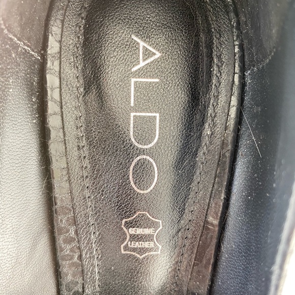 Black Aldo heels size 7.5 - Picture 4 of 8